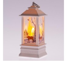 Новогодний декоративный светильник Сказочный лес  EGNDS-05   теплый белый, диодов , h 20 см, 3*ААА, IP20  Б0051938  ЭРА