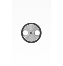 Накладка для TV-R розетки, серия SKY Moon, кольцо чёрное стекло2CLA865000A1501 ABB
