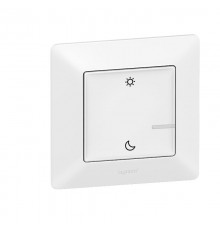 Выключатель Умный беспроводной сценарный Valena Life "День/Ночь" бел. Netatmo  752189  Legrand