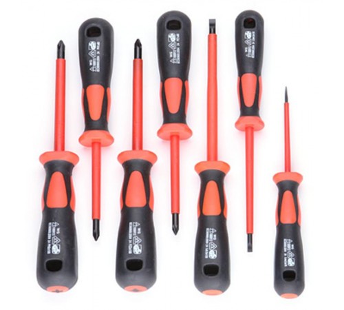 Набор диэлектр. отверток НИО-5507  61940  КВТ