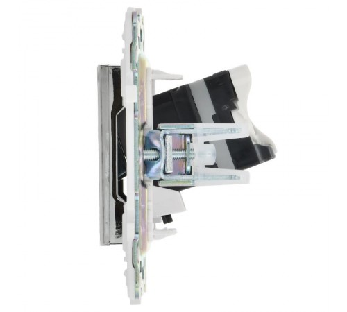 SKANDY Розетка компьютерная RJ45 кат.5E SK-K01N никель  SK-K10-1-K50  IEK