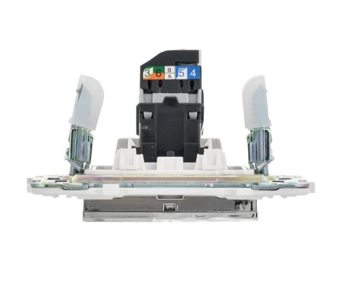 SKANDY Розетка компьютерная RJ45 кат.5E SK-K01N никель  SK-K10-1-K50  IEK