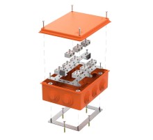 Коробка огнестойкая для о/п 40-0320-FR6.0-4-18-Р Е15-Е60 RAL2004 200х150х75 (5 шт/кор)  40-0320-FR6.0-4-18-Р  Промрукав