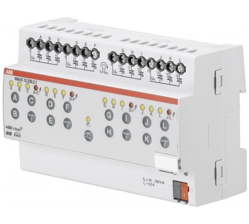 Активатор для термоэлектрических приводов 12-кан, 230В, VAA/S 12.230.2.1  2CDG110117R0011  ABB