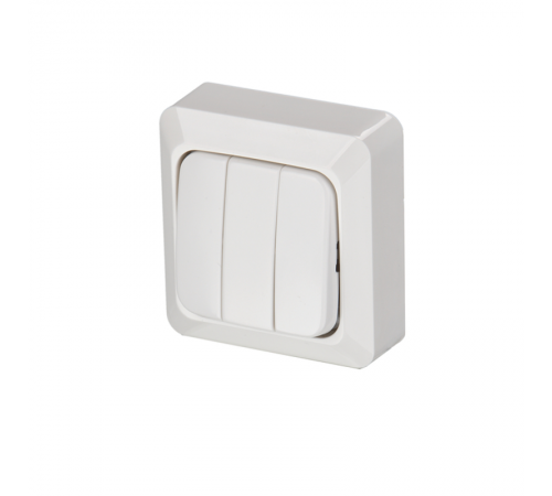 Выключатель 3х клавишный Jussi нар.монт.  10631А4  2TKA000148G1  ABB