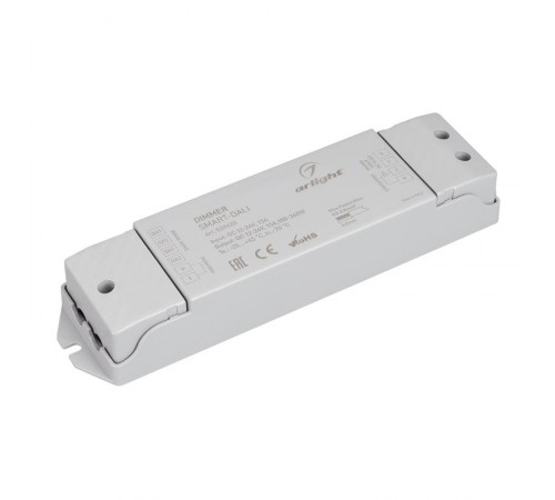 Диммер SMART-DALI (12-24V, 1x15A) (Arlight, IP20 Пластик, 5 лет)  028420  Arlight