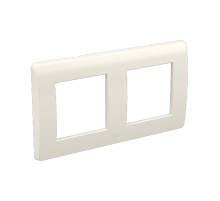 Рамка на 2+2 модуля (2-местная). белая. RAL9010  75012W  DKC