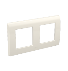Рамка на 2+2 модуля (2-местная). белая. RAL9010  75012W  DKC