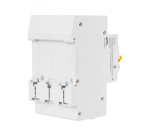 Выключатель автоматический дифференциального тока АД12М 2п 32А C 30мА тип A (3 мод)  MAD12-2-032-C-030  IEK