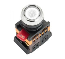 Кнопка ABLFS-22 с подсветкой прозрачный NO+NC 230В EKF PROxima  ablfs-22  EKF