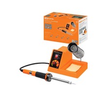 Паяльная станция ПС-48, 2-48Вт, 230В, 160-500С, керамический ТЭН, 4 жала в компл., регулятор, Алмаз  SQ1025-0704  TDM