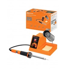 Паяльная станция ПС-48, 2-48Вт, 230В, 160-500С, керамический ТЭН, 4 жала в компл., регулятор, Алмаз  SQ1025-0704  TDM