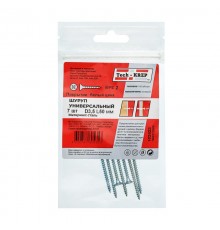 Саморез ШУц 3,5х50 пот. гол. (7 шт) - пакет ( 0,017 кг)  102423  Tech-KREP