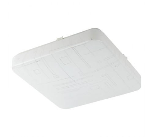 Светильник светодиодный декоративный бытовой Классик без ДУ SPB-6-24 Nancy S без ДУ квадратный  Б0051093  ЭРА