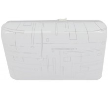 Светильник светодиодный декоративный бытовой Классик без ДУ SPB-6-24 Nancy S без ДУ квадратный  Б0051093  ЭРА