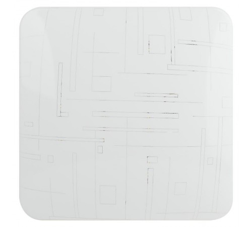 Светильник светодиодный декоративный бытовой Классик без ДУ SPB-6-24 Nancy S без ДУ квадратный  Б0051093  ЭРА