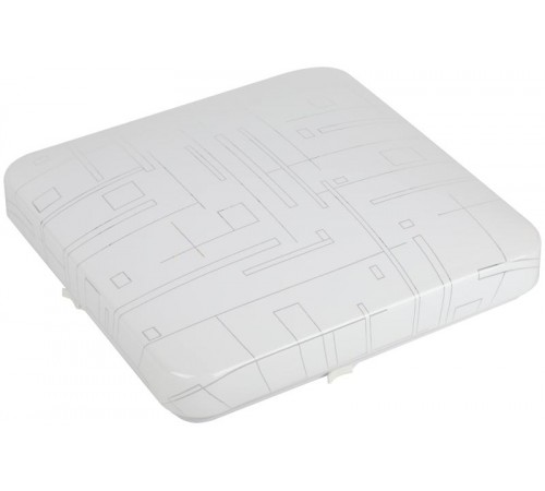 Светильник светодиодный декоративный бытовой Классик без ДУ SPB-6-24 Nancy S без ДУ квадратный  Б0051093  ЭРА