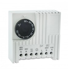 Термостат NO/NC (охлаждение/обогрев) на DIN-рейку 5-10A 230В IP20 EKF PROxima  thermo-no-nc-din  EKF