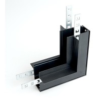 Соединитель внутренний для низковольтного встаиваемого шинопровода, черный, LD2005  41982  FERON