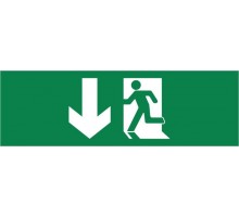 Пиктограмма ДСО-IP65-Н "Фигура вниз слева"  60580DEK  DEKraft