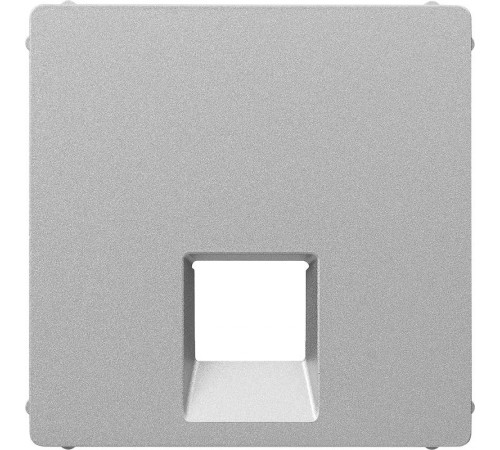 Valena LIFE Алюминий Накладка розетки ТЛФ/комп 1-ой  755412  Legrand