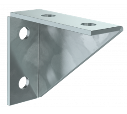 Уголок крепежный двойной усиленный для STRUT-профиля HDZ  CLM50D-UUS-107-40-HDZ  IEK