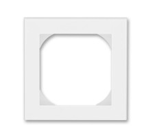 ABB Levit Белый / ледяной Рамка одинарная 55х55 для механизмов BJE  3901H-A05510 01  2CHH015510A4001  ABB