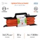 Удлинитель силовой ЭРА UFx-1e-3x0.75-30m-IP44 на рамке c/з 1 гн 30м ПВС 3x0.75  Б0046827  ЭРА