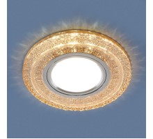 Светильник точечный встраиваемый 2225 MR16 GC тонированный с подсветкой  a043151  Elektrostandard