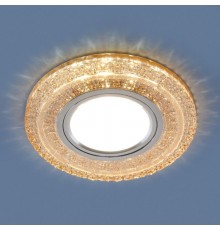 Светильник точечный встраиваемый 2225 MR16 GC тонированный с подсветкой  a043151  Elektrostandard