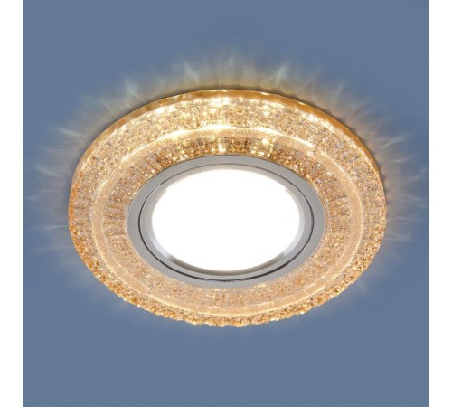 Светильник точечный встраиваемый 2225 MR16 GC тонированный с подсветкой  a043151  Elektrostandard