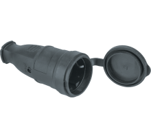 Розетка 61 369 NCA-SKR01-16A-E-IP44-BL переносная с/з черная 61369 Navigator