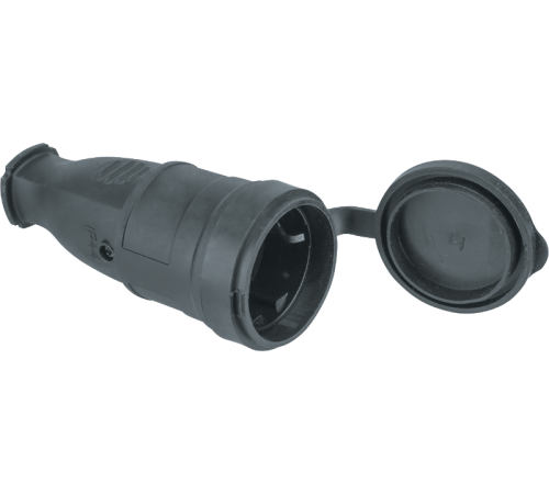 Розетка 61 369 NCA-SKR01-16A-E-IP44-BL переносная с/з черная 61369 Navigator