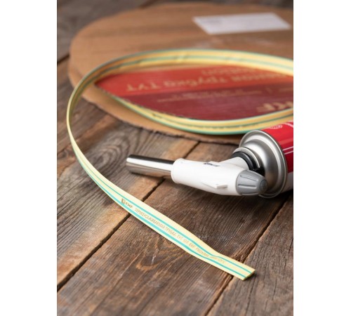 Термоусаживаемая трубка ТУТ нг 10/5 жел-зел EKF PROxima  tut-10-yg  EKF