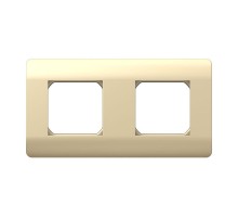 Рамка 2-ая, универсальная, шампань(NEW3-E)  431434  CHINT