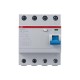 Выключатель дифференциальный (УЗО) F204 4п 25А 30мА тип AC  2CSF204001R1250  ABB