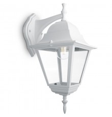 Светильник садово-парковый 4202 100W 230V E27 185*215*400мм белый  11025  FERON