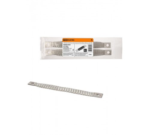 Проводник заземления плоский луженый ПЗ 35-600 (2 шт. упак) ТDM  SQ0839-0034  TDM