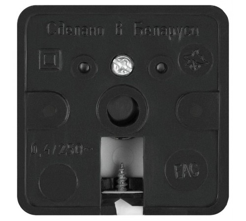 Кнопка дверного звонка   D2 проводного, черная, 1 мелодия  Б0051802  ЭРА