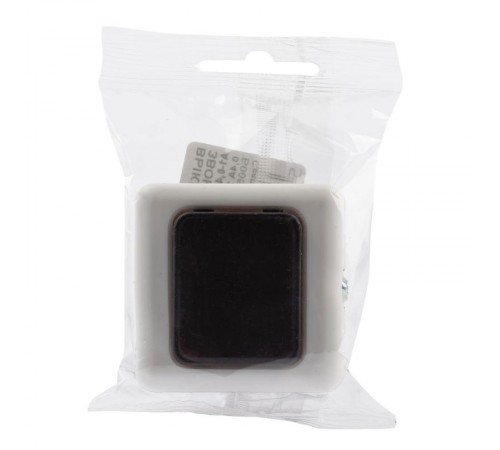 Кнопка дверного звонка   D2 проводного, черная, 1 мелодия  Б0051802  ЭРА