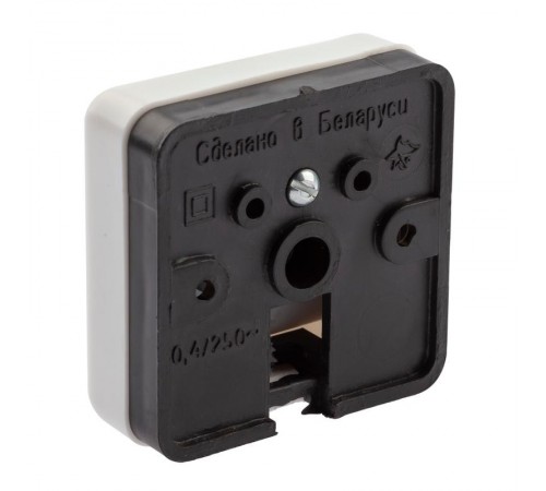 Кнопка дверного звонка   D2 проводного, черная, 1 мелодия  Б0051802  ЭРА