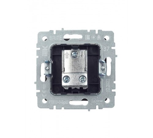 BRITE Розетка TV проходная РТВ10-0-БрШ шампань   BR-A10-P-K37  IEK