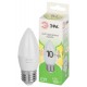 Лампа светодиодная  GREEN LINE LED B35-10W-830-E27 GL E27 10 Вт свеча теплый свет  Б0067097  ЭРА