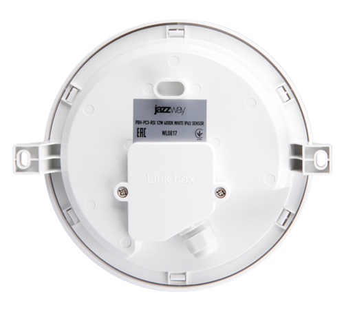 Светильник светодиодный пылевлагозащищенный для ЖКХ ДПБ PBH - PC3-RSI 12W 4000K WHITE IP65 Sensor (инфракрасн.)  5009424  Jazzway