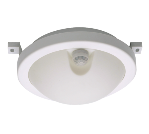 Светильник светодиодный пылевлагозащищенный для ЖКХ ДПБ PBH - PC3-RSI 12W 4000K WHITE IP65 Sensor (инфракрасн.)  5009424  Jazzway