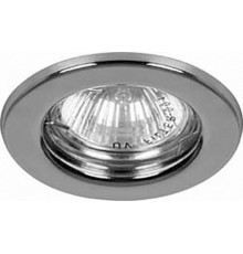 Светильник точечный встраиваемый под лампу DL10/DL3201 MR16 50W G5.3 хром  15113  FERON