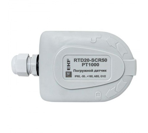 Ввинчиваемый датчик температуры 50 мм EKF  RTD20-SCR50-PT1000  EKF