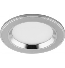 Светильник светодиодный встраиваемый декоративный AL610, 7W, 560 Lm, 4000К, хром  28910  FERON