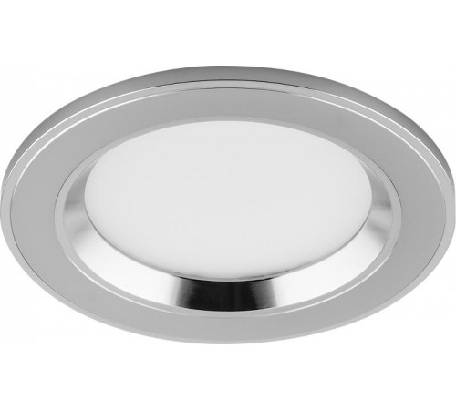 Светильник светодиодный встраиваемый декоративный AL610, 7W, 560 Lm, 4000К, хром  28910  FERON