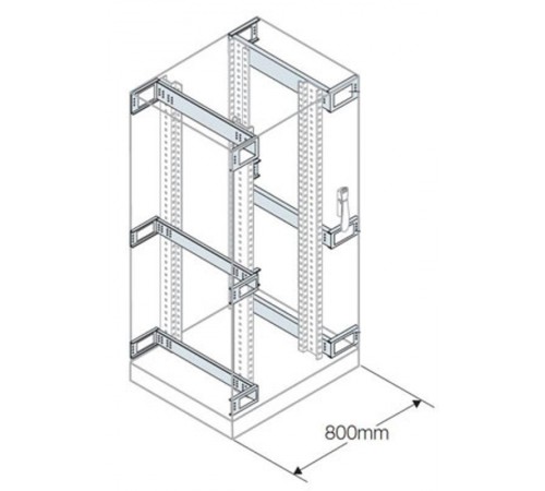 Траверсы центральные/нижние 1000мм,2 шт.  EB1006  ABB